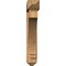 Ekena Millwork Imperial Arts and Crafts Smooth Bracket w/ Offset Brace, Western Red Cedar, 7 1/2"W x 44"D x 44"H BKT0806X44X44IMP03SWR - alternate 2
